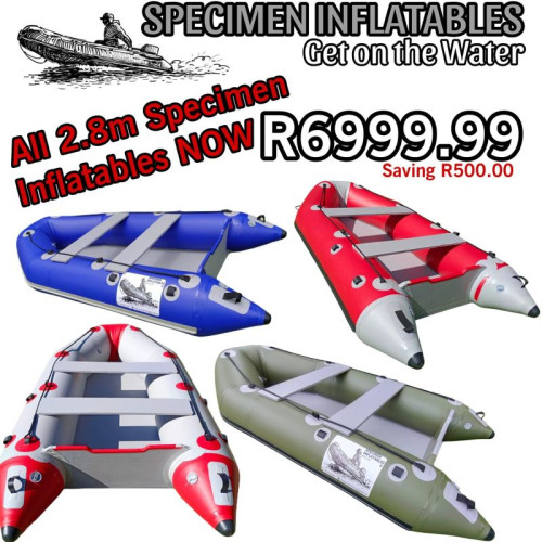 Specimen Inflatables - High Quality Thermo Bonded Inflatable Boats