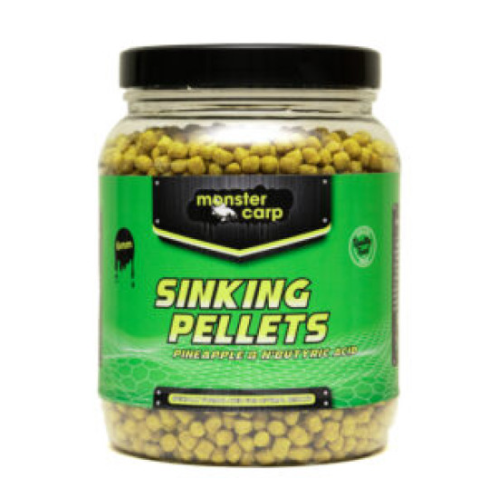 6mm Sinking Pellets Pineapple