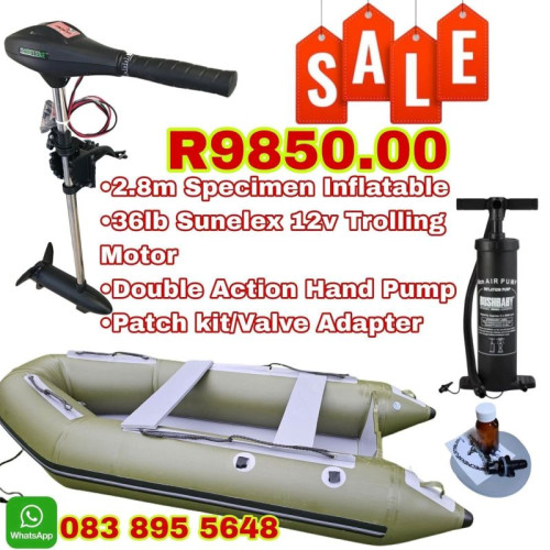 Specimen Inflatables - High Quality Thermo Bonded Inflatable Boats
