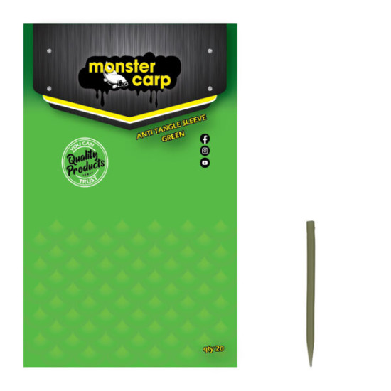 Anti Tangle Sleeve Green