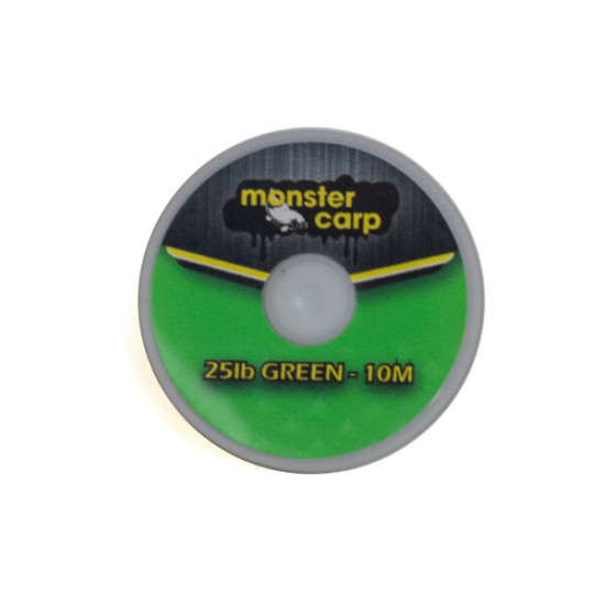 Coated Braid Semi Stiff Green 25lb